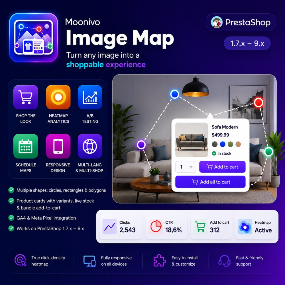We Launched Moonivo Image Map: Shoppable Images for PrestaShop